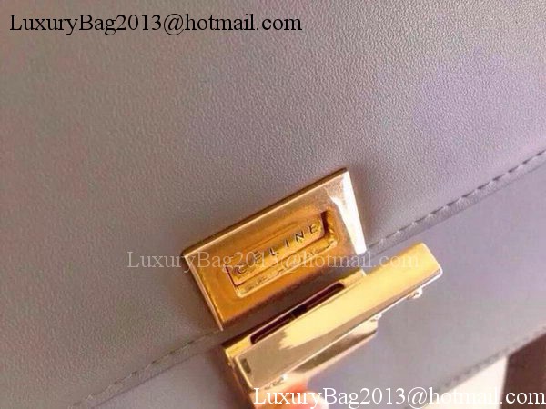 Celine Classic Box Flap Bag Calfskin Leather C2263 Purple Celine Classic Box Flap Bag Calfskin Leather C2263 Purple