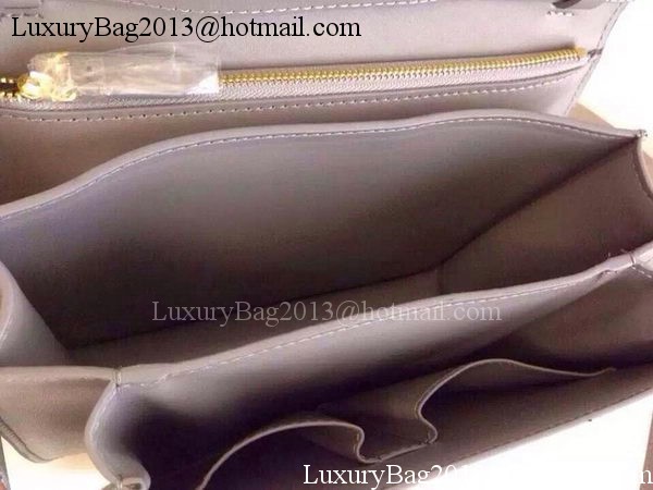 Celine Classic Box Flap Bag Calfskin Leather C2263 Purple Celine Classic Box Flap Bag Calfskin Leather C2263 Purple