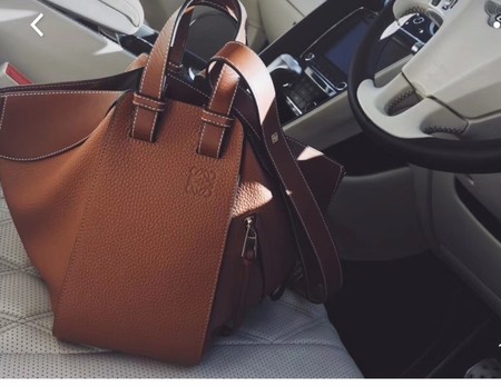 Loewe Hammock Small Bag Original Leather A9127 Brown Loewe Hammock Small Bag Original Leather A9127 Brown
