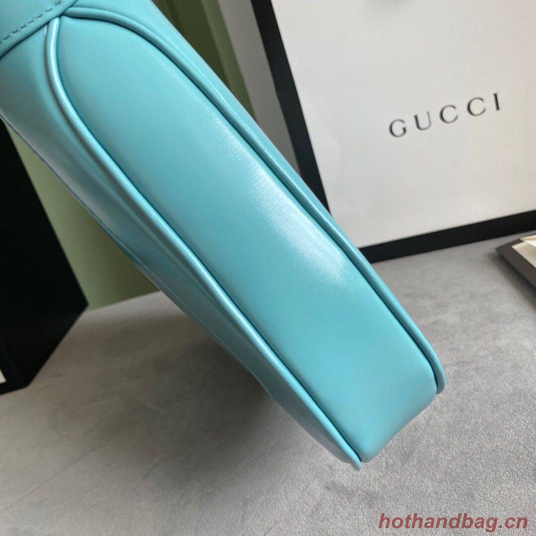 Gucci Jackie 1961 small hobo bag 636709 sky blue Gucci Jackie 1961 small hobo bag 636709 sky blue