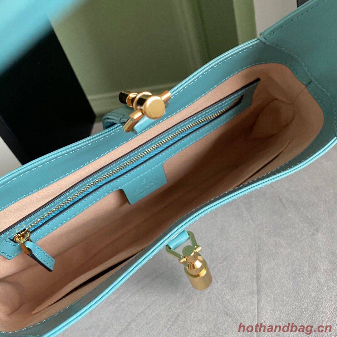 Gucci Jackie 1961 small hobo bag 636709 sky blue Gucci Jackie 1961 small hobo bag 636709 sky blue