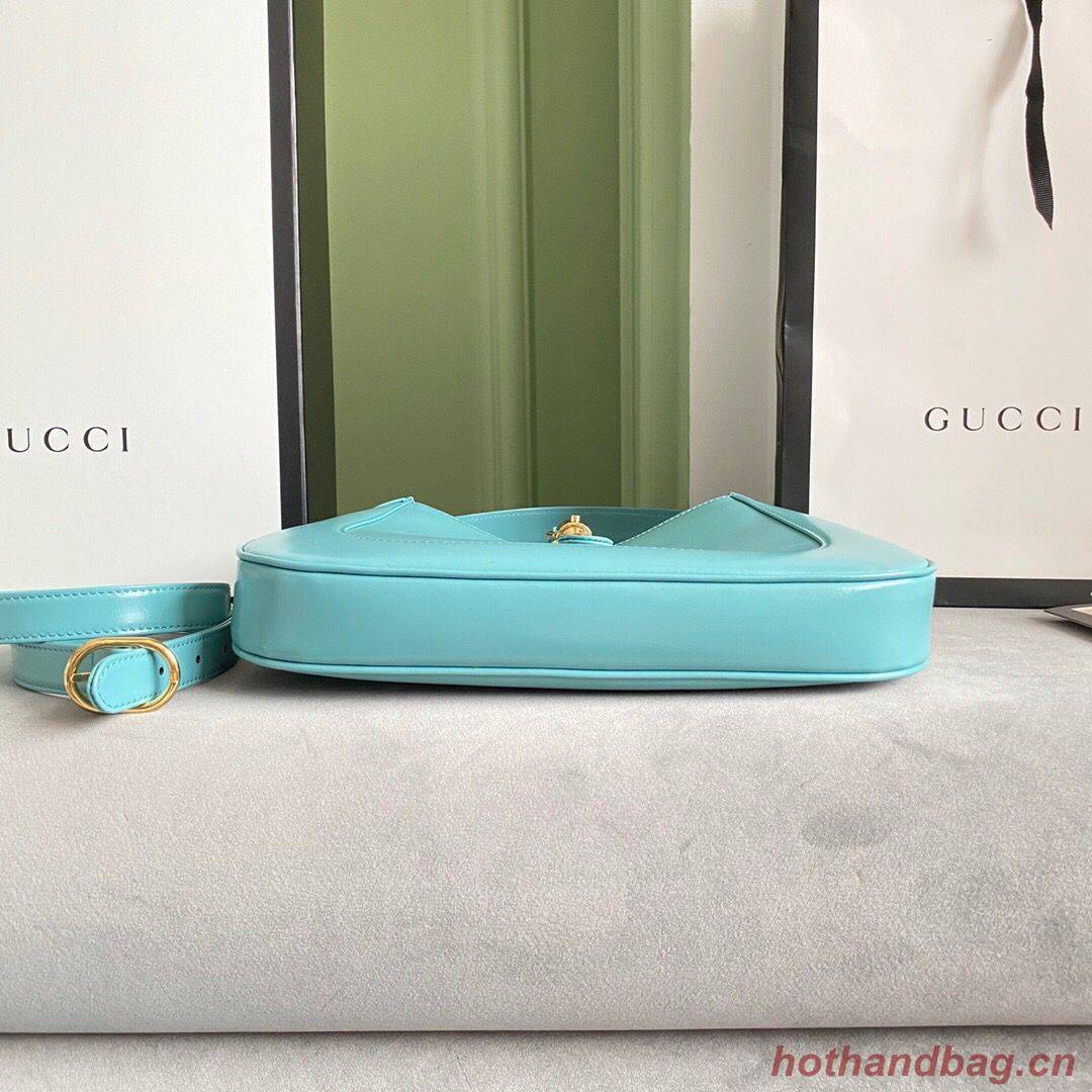 Gucci Jackie 1961 small hobo bag 636709 sky blue Gucci Jackie 1961 small hobo bag 636709 sky blue
