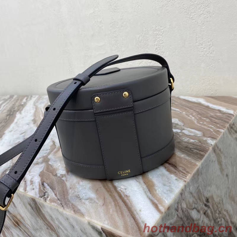 CELINE MEDIUM CAMARAT BAG IN NATURAL CALFSKIN 195192 black