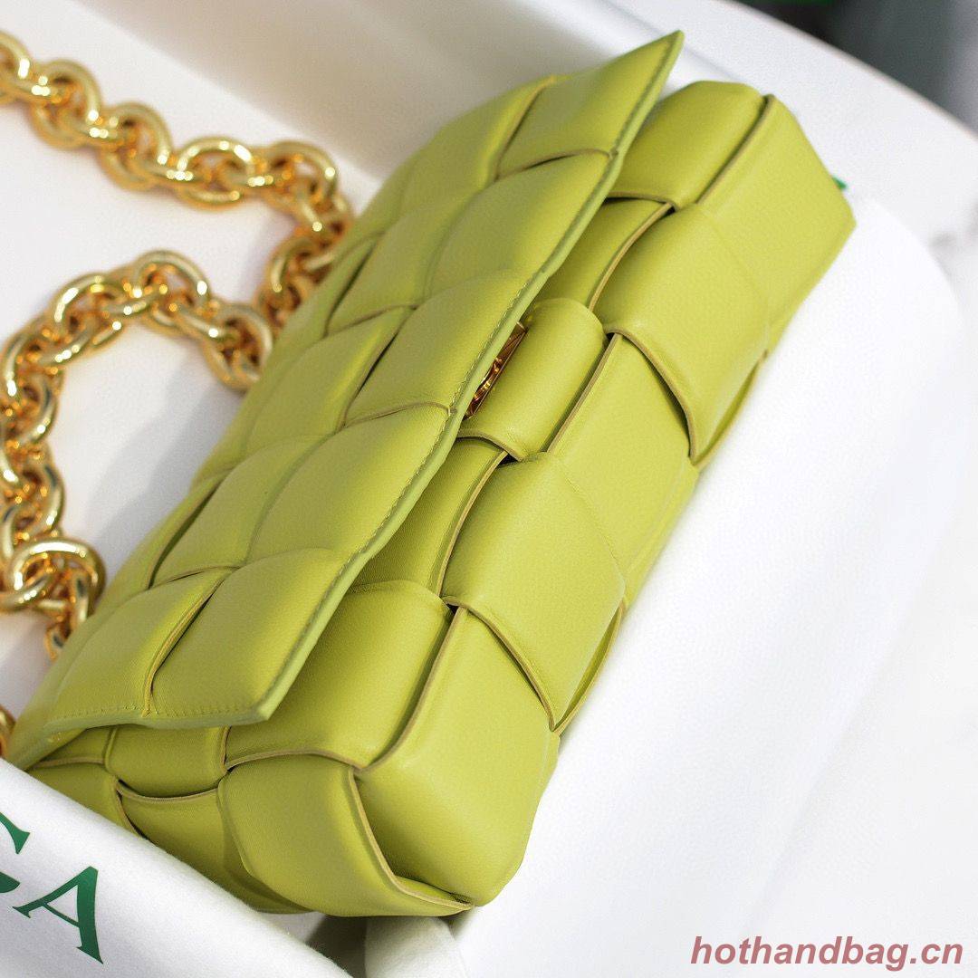 Bottega Veneta PADDED CASSETTE BAG 591971 Lemon
