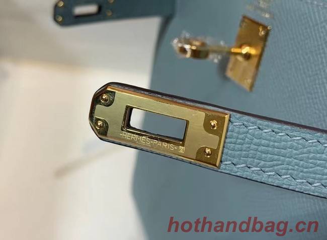 Hermes Original Epsom Leather KEL2578 skyblue