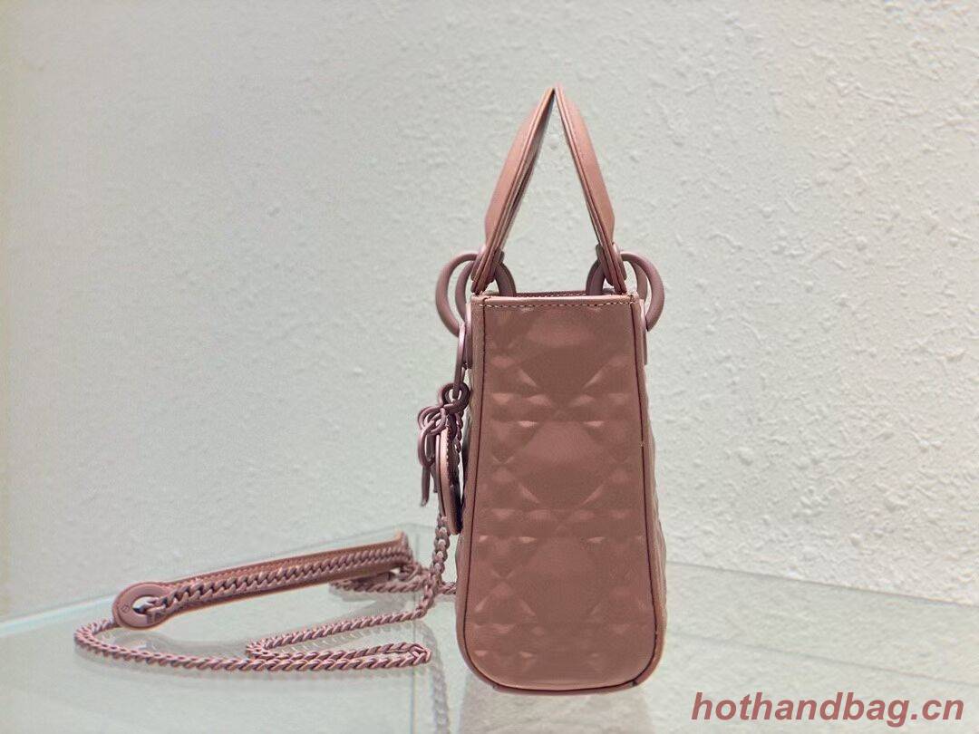 MINI LADY DIOR BAG Cannage Calfskin C2815 pink MINI LADY DIOR BAG Cannage Calfskin C2815 pink