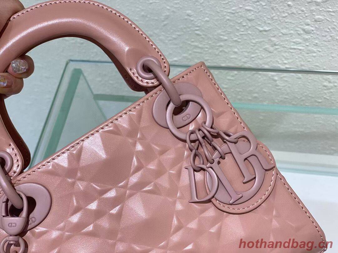 MINI LADY DIOR BAG Cannage Calfskin C2815 pink MINI LADY DIOR BAG Cannage Calfskin C2815 pink