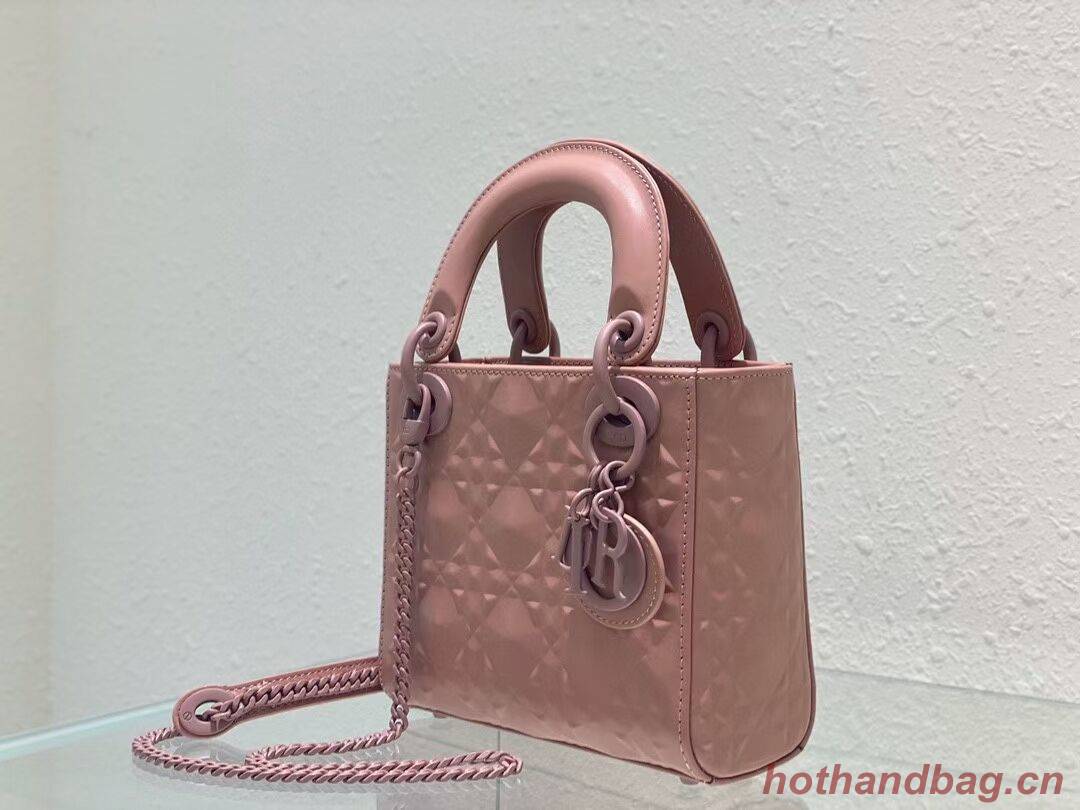MINI LADY DIOR BAG Cannage Calfskin C2815 pink MINI LADY DIOR BAG Cannage Calfskin C2815 pink