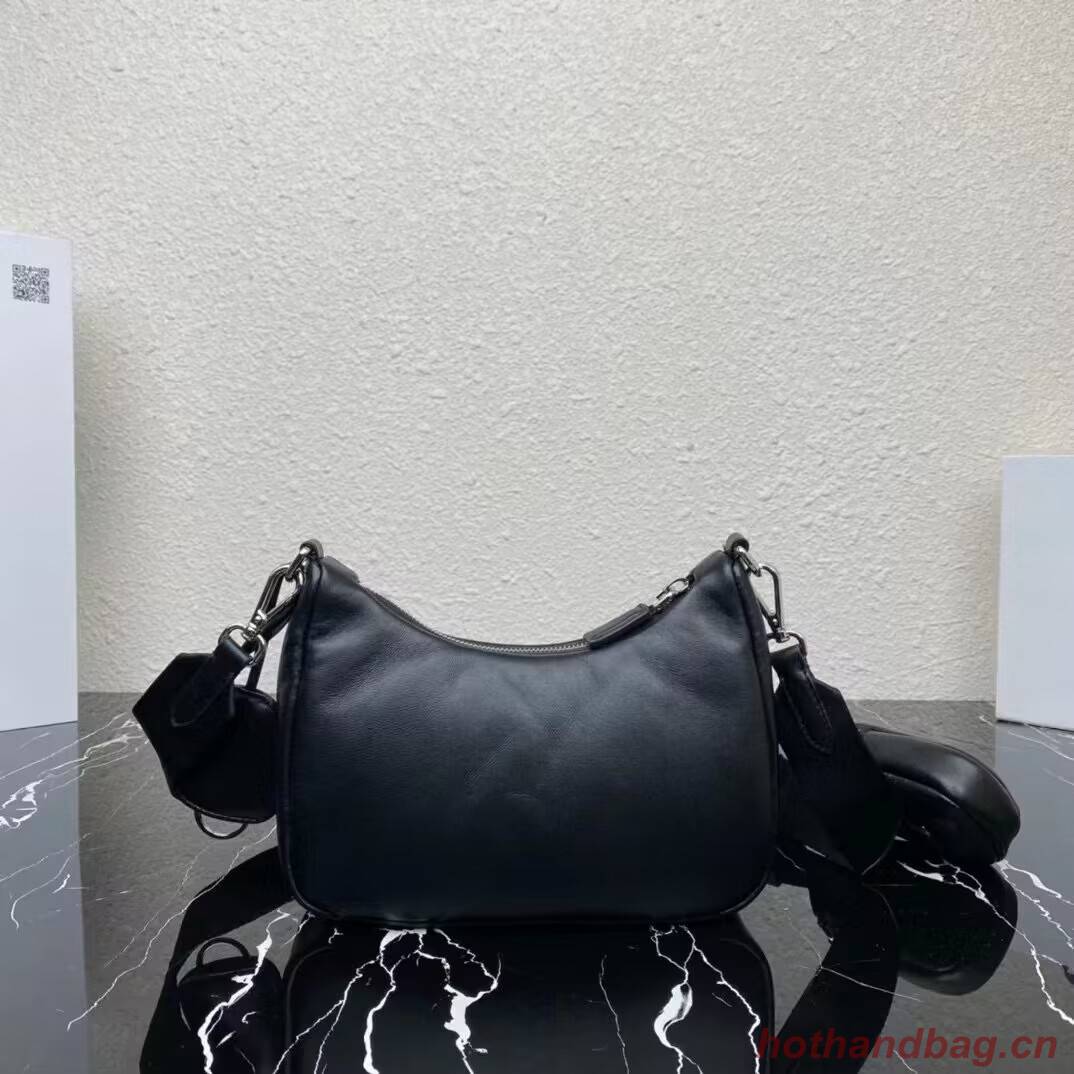 Prada Padded nappa-leather Prada Re-Edition 2005 shoulder bag 1BH204 black Prada Padded nappa-leather Prada Re-Edition 2005 shoulder bag 1BH204 black