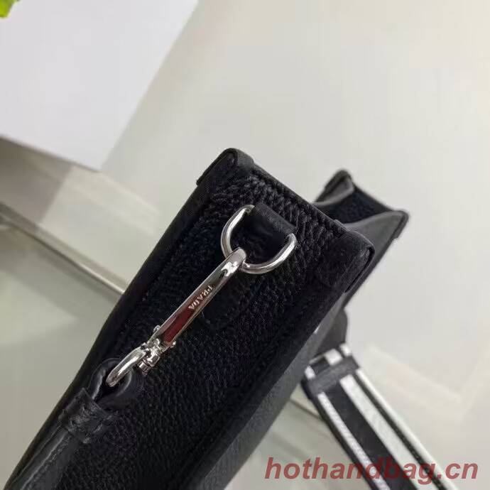 Prada Leather mini shoulder bag 1BH191 black Prada Leather mini shoulder bag 1BH191 black
