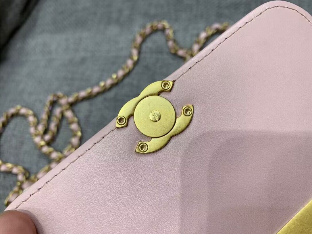 CHANEL 22B Kelly Top Handle Bag AP2945Y Pink CHANEL 22B Kelly Top Handle Bag AP2945Y Pink