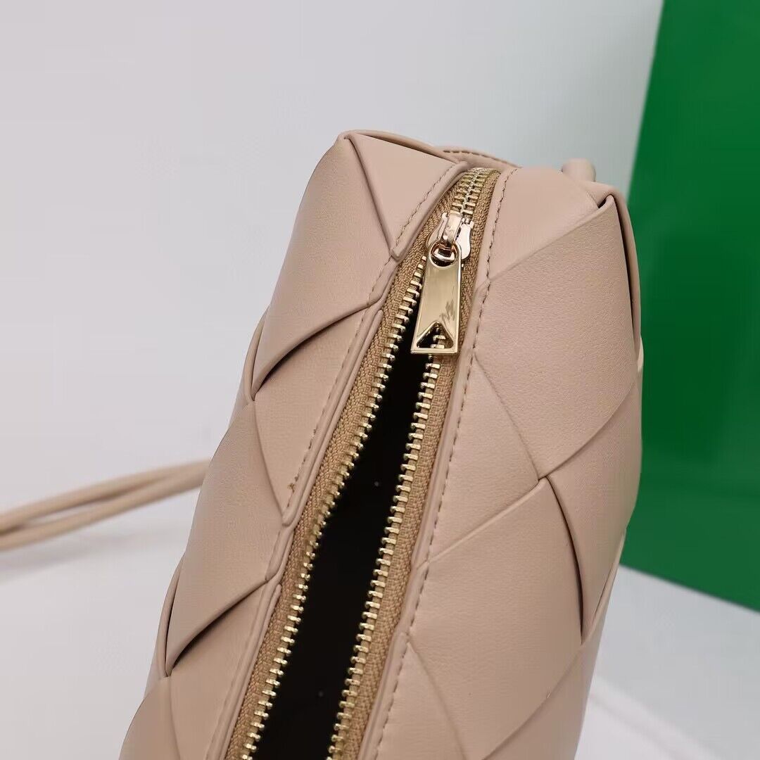 Bottega Veneta Small Cassette Camera Bag 709417 Cream Bottega Veneta Small Cassette Camera Bag 709417 Cream
