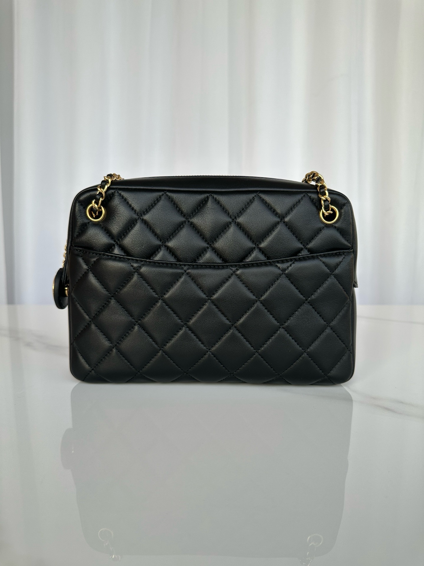 Chanel CAMERA CASE AS5187 BLACK