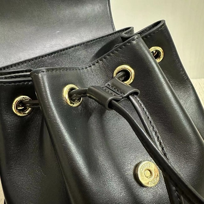 Celine BACKPACK CELINE BONNIE IN SMOOTH CALFSKIN 118703 black