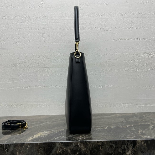 Celine MEDIUM CAMILLE 16 SOFT BAG IN SMOOTH CALFSKIN 119563 black
