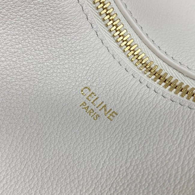 Celine TEEN CELINE LULU IN SUPPLE GRAINED CALFSKIN 120723 white