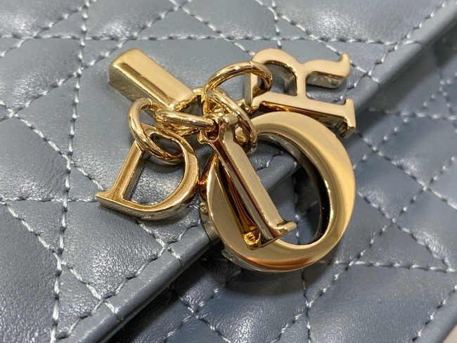 My Dior Mini Bag Cannage Lambskin S0980ONMJ Cloud Blue