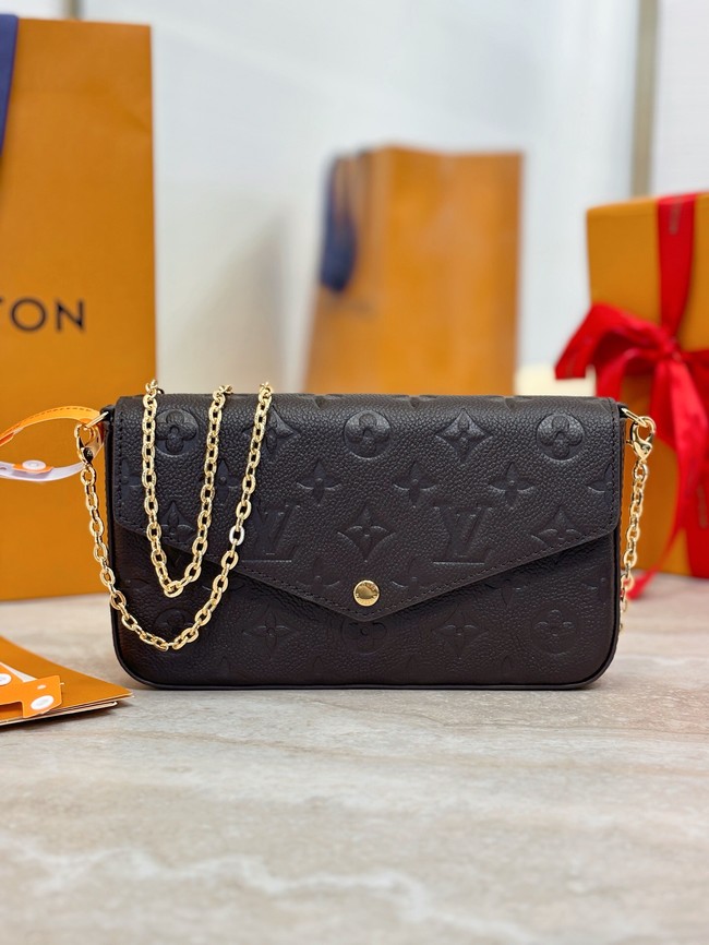 Louis Vuitton Felicie Pochette M14193 Chocolate