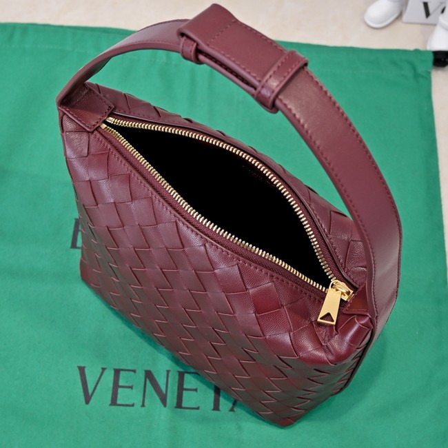Bottega Veneta Mini Wallace 754443 Wine