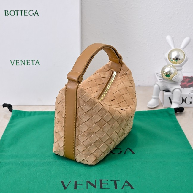 Bottega Veneta Mini Wallace Suede 754443 brown