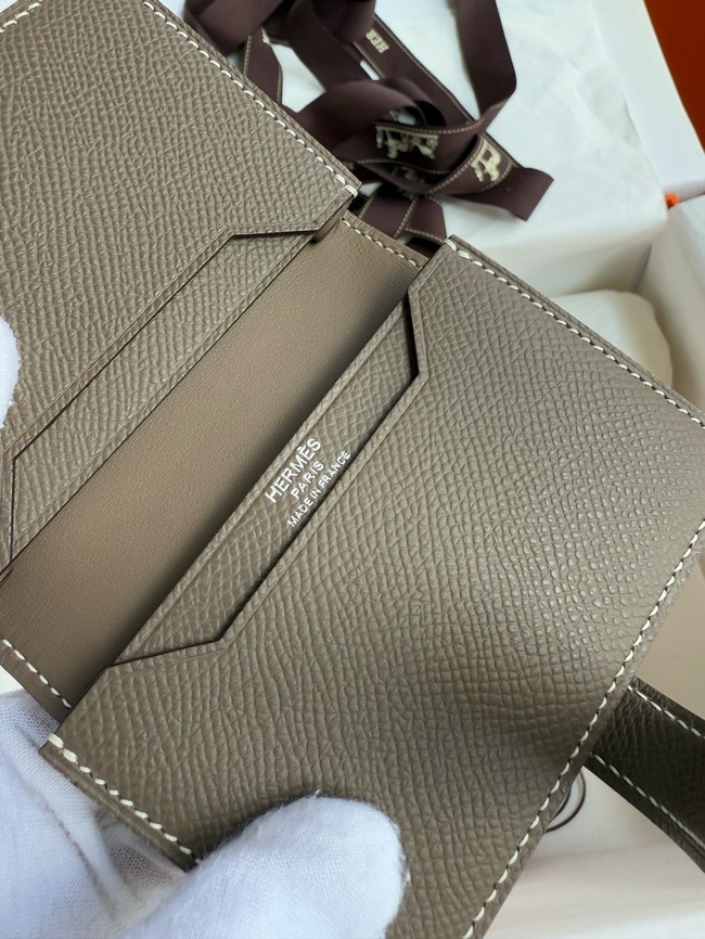 Hermes Bastia Epsom card case H2230-4