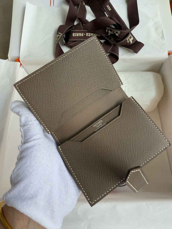 Hermes Bastia Epsom card case H2230-4