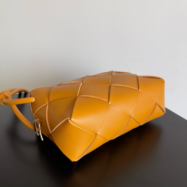 Bottega Veneta Intrecciato Concert Pouch D794258 yellow