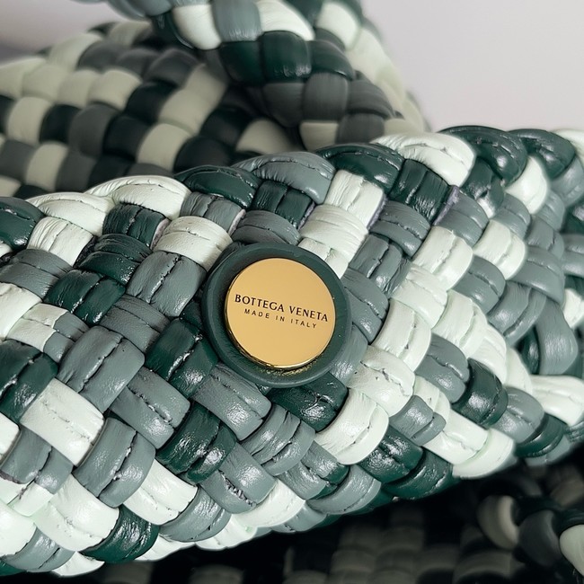 Bottega Veneta Small Tosca 776755 green&white