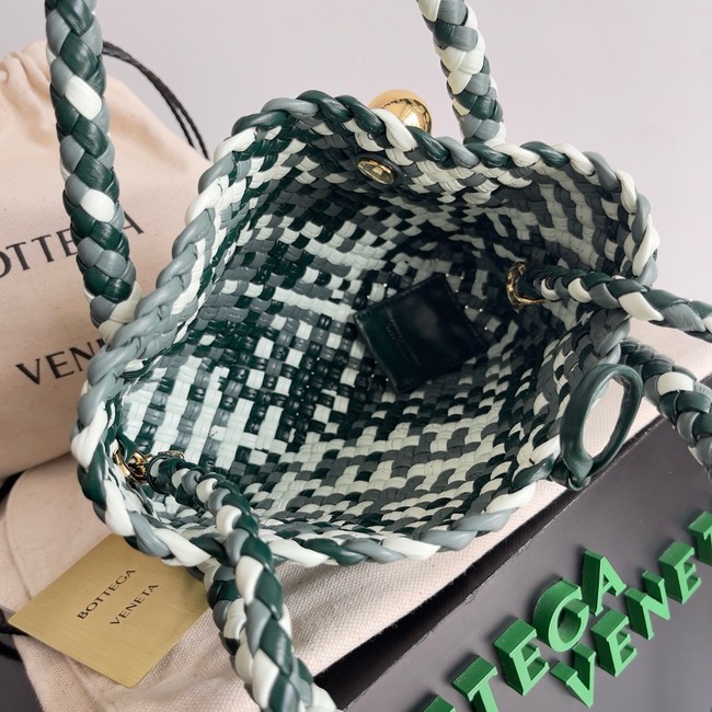 Bottega Veneta Small Tosca 776755 green&white