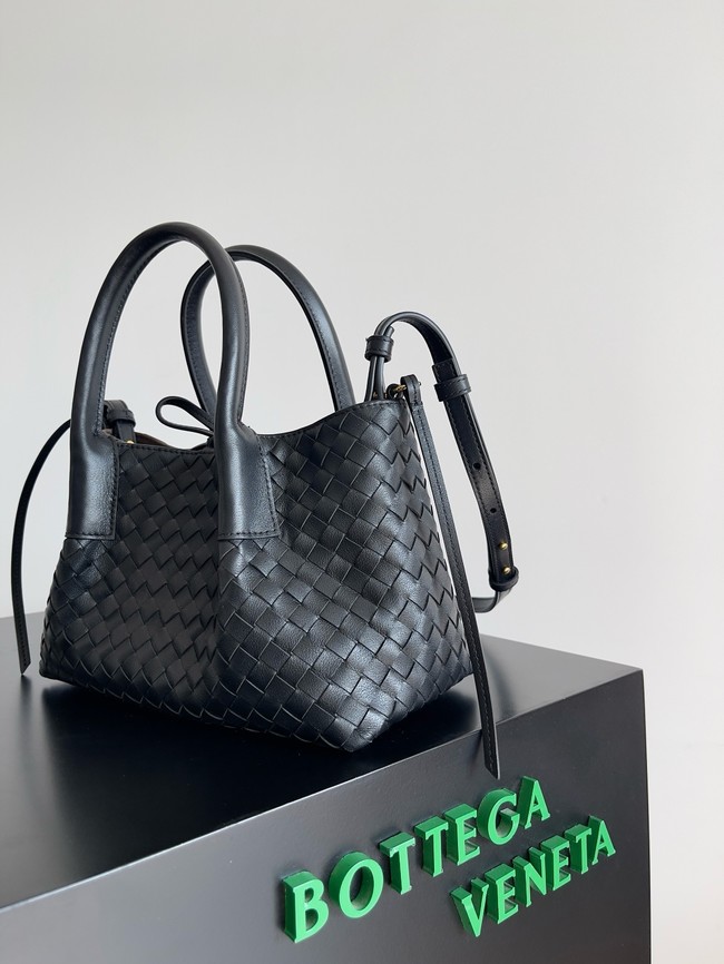 Bottega Veneta Small Pinacoteca 819004 Black&fondant