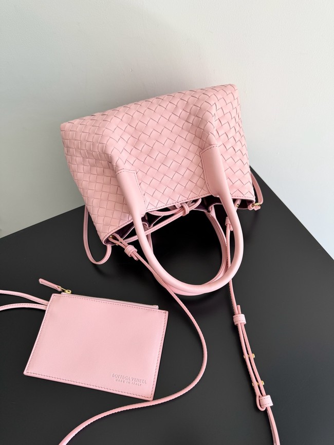 Bottega Veneta Small Pinacoteca 819004 Rose&barolo