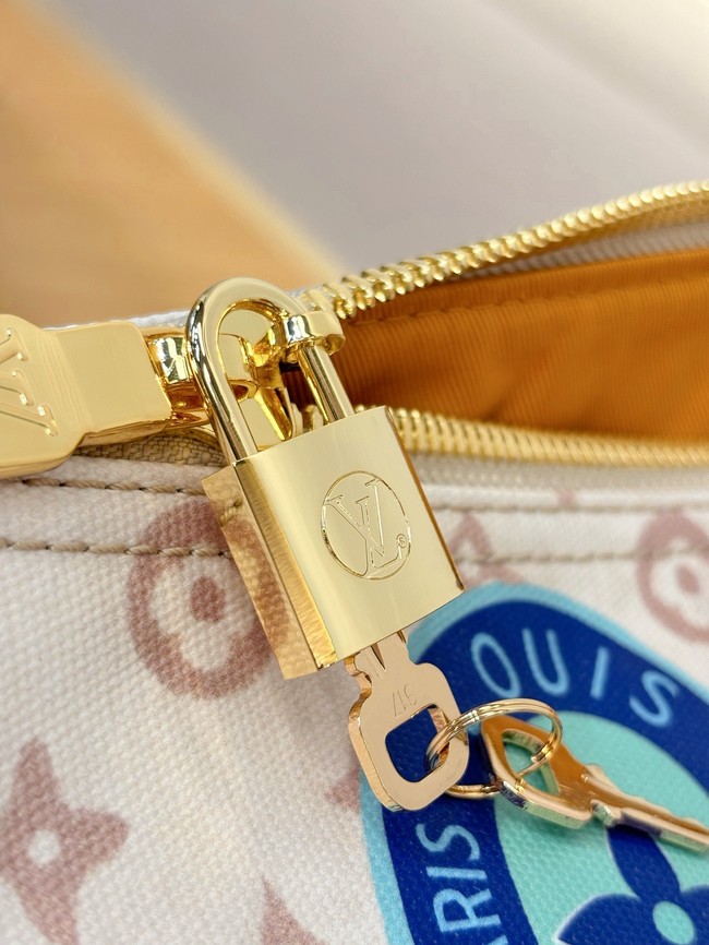Louis Vuitton NEW Keepall Bandouliere 45 M14736 Monogram Dune