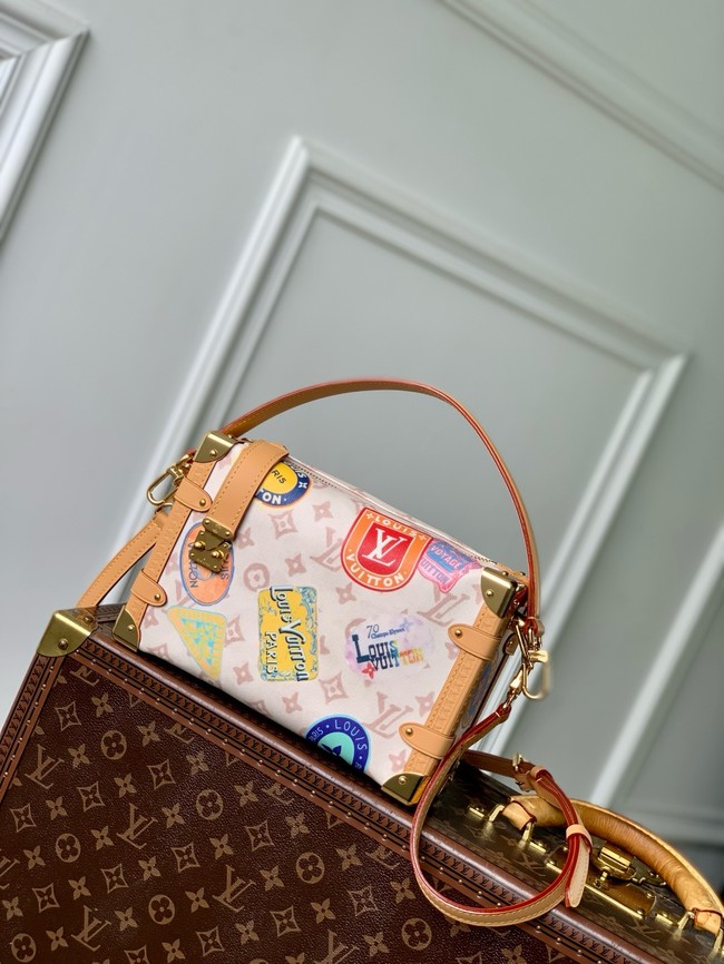 Louis Vuitton NEW Side Trunk MM M14606 Monogram Dune