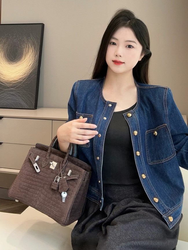 Hermes Birkin Nile crocodile leather 7765-7