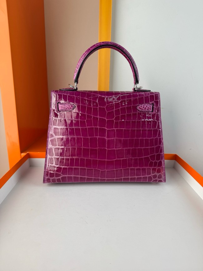 Hermes Kelly Shoulder Bags Nile crocodile leather KL3598-1