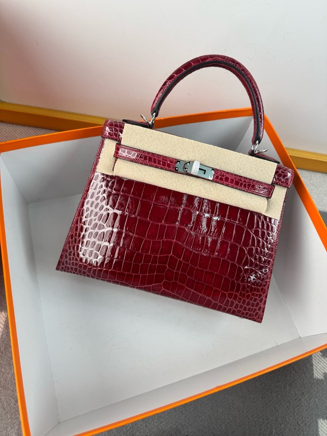 Hermes Kelly Shoulder Bags Nile crocodile leather KL3598-14