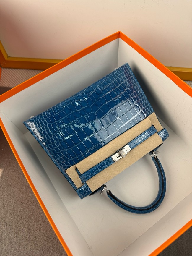 Hermes Kelly Shoulder Bags Nile crocodile leather KL3598-17
