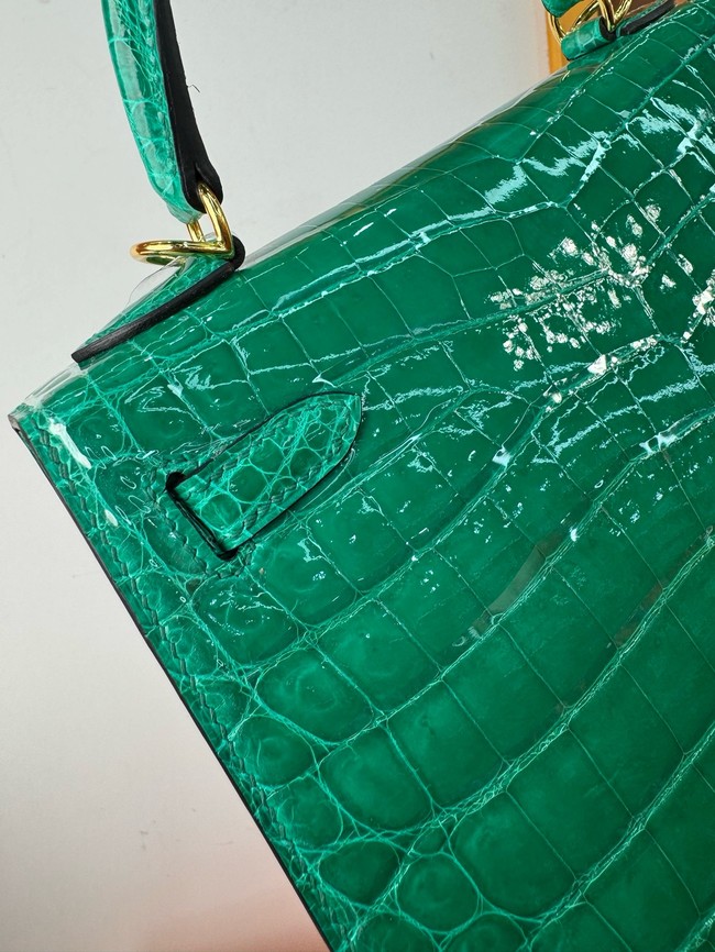 Hermes Kelly Shoulder Bags Nile crocodile leather KL3598-18