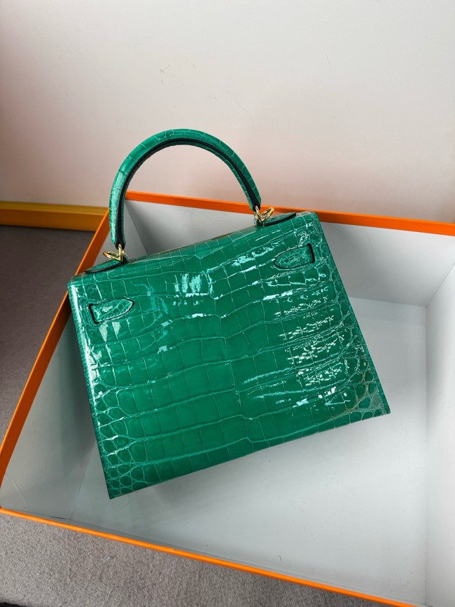 Hermes Kelly Shoulder Bags Nile crocodile leather KL3598-18