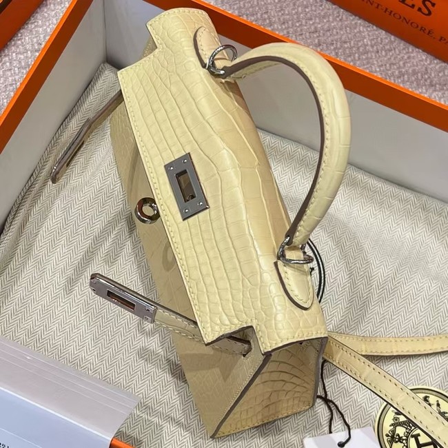 Hermes Kelly Shoulder Bags Nile crocodile leather KL2766-2