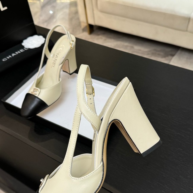 Chanel SLINGBACKS High heels 9.5CM 44976-5