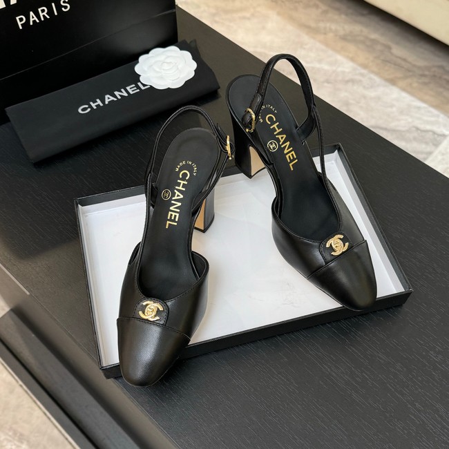 Chanel SLINGBACKS High heels 9.5CM 44976-6
