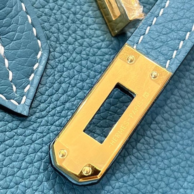 Hermes Birkin Bag Leather togo 5569 blue