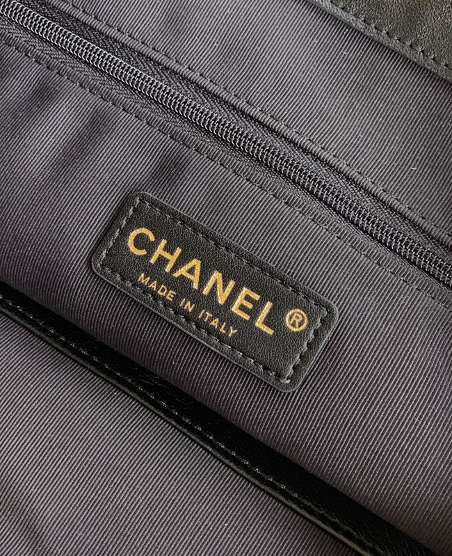 CHANEL Shopping Bag 99485 Black&brown