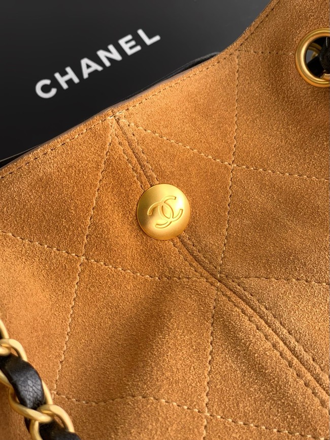 CHANEL Shopping Bag 99485 Black&brown