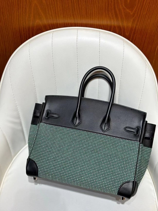 Hermes Birkin Bag togo Leather&Canvas 77886-2
