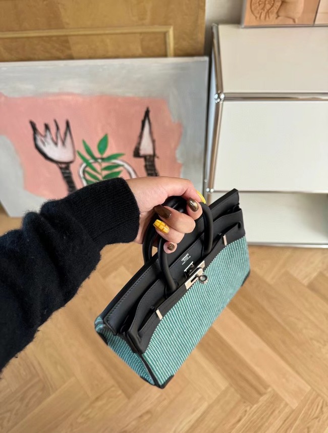 Hermes Birkin Bag togo Leather&Canvas 77886-2