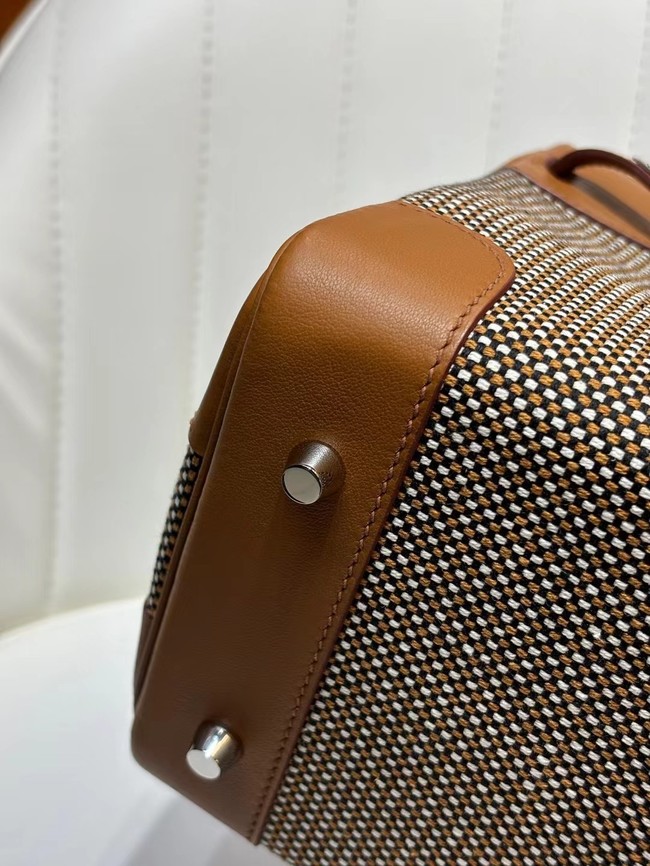 Hermes Birkin Bag togo Leather&Canvas 77886-4