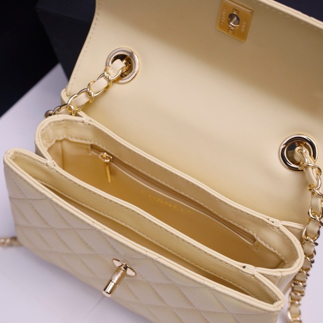 CHANEL mini Flap Bag With Top Handle 4654-7