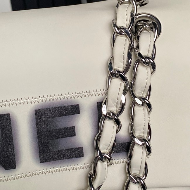 CHANEL Lambskin Shoulder Bags 9902 white&black